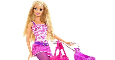 Capa: Barbie Bicicleta